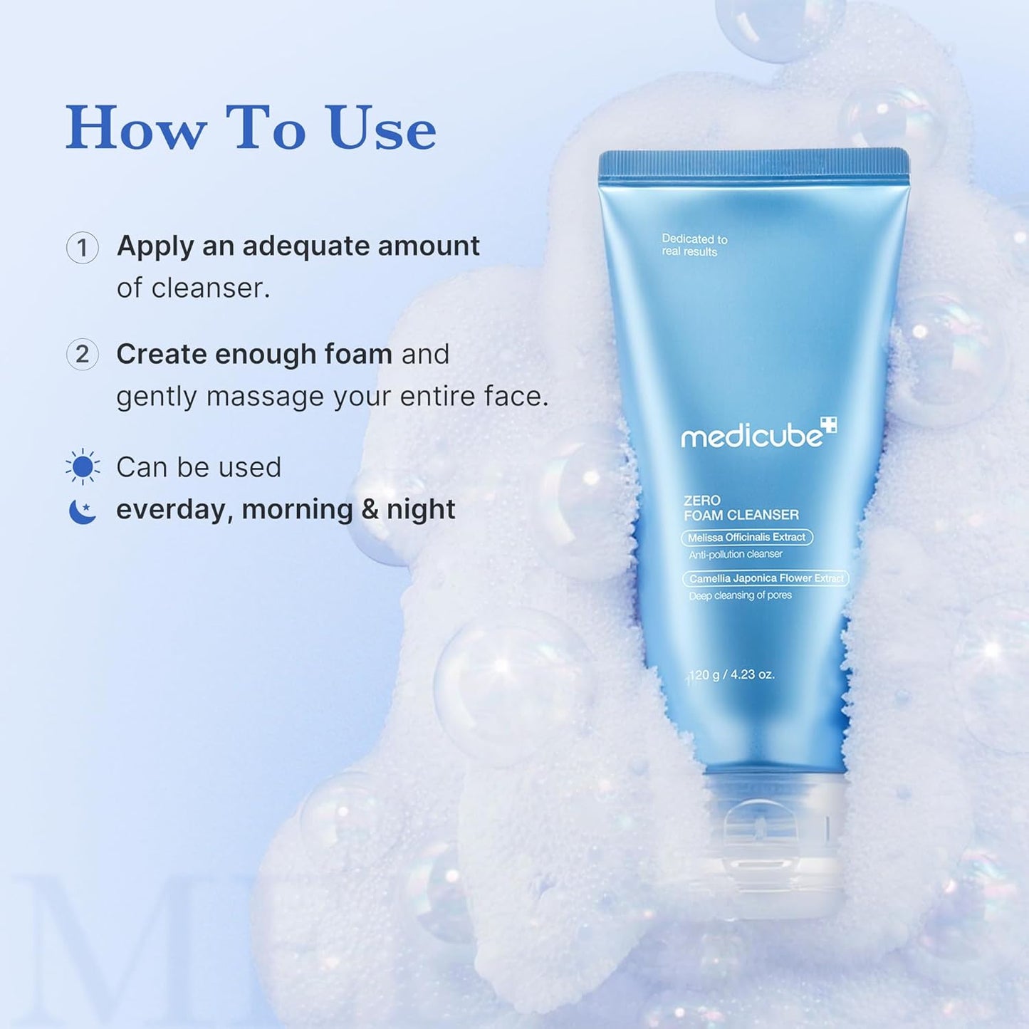 Double Cleansing Duo: Zero Pore Blackhead Cleansing Oil and Zero Foam Cleanser