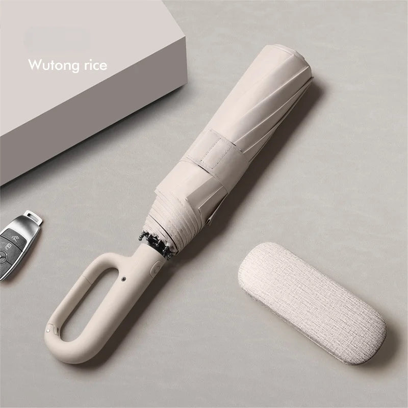 Heavy-Duty Automatic Umbrella with UV Protection - Windproof, Portable & Stylish for All Weather!