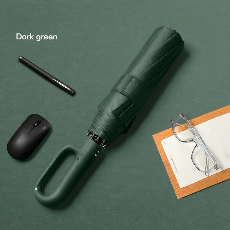 Heavy-Duty Automatic Umbrella with UV Protection - Windproof, Portable & Stylish for All Weather!