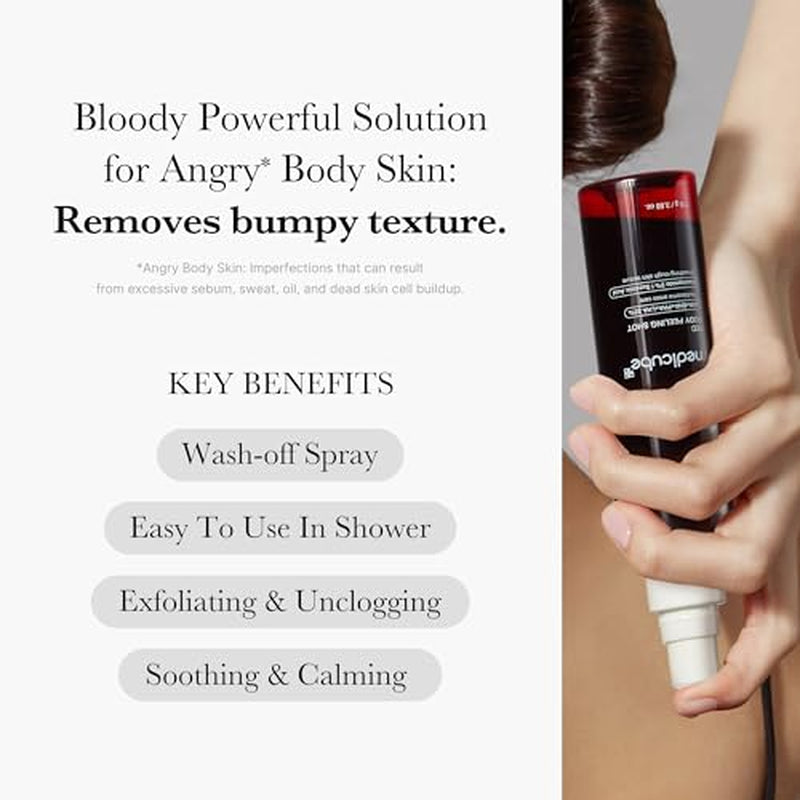 Peeling Shot Body Spray Cleanser + Red Body Wash