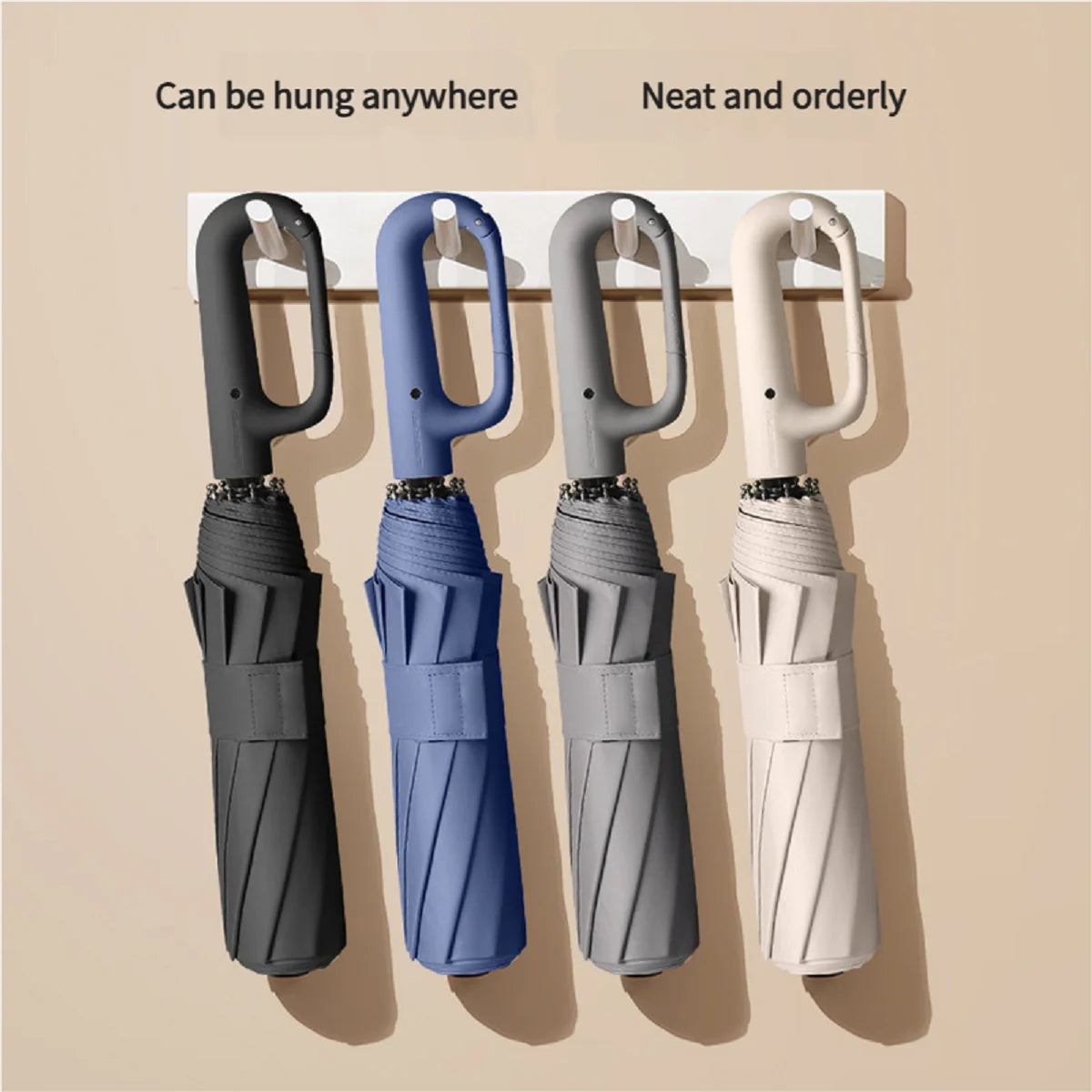 Heavy-Duty Automatic Umbrella with UV Protection - Windproof, Portable & Stylish for All Weather!
