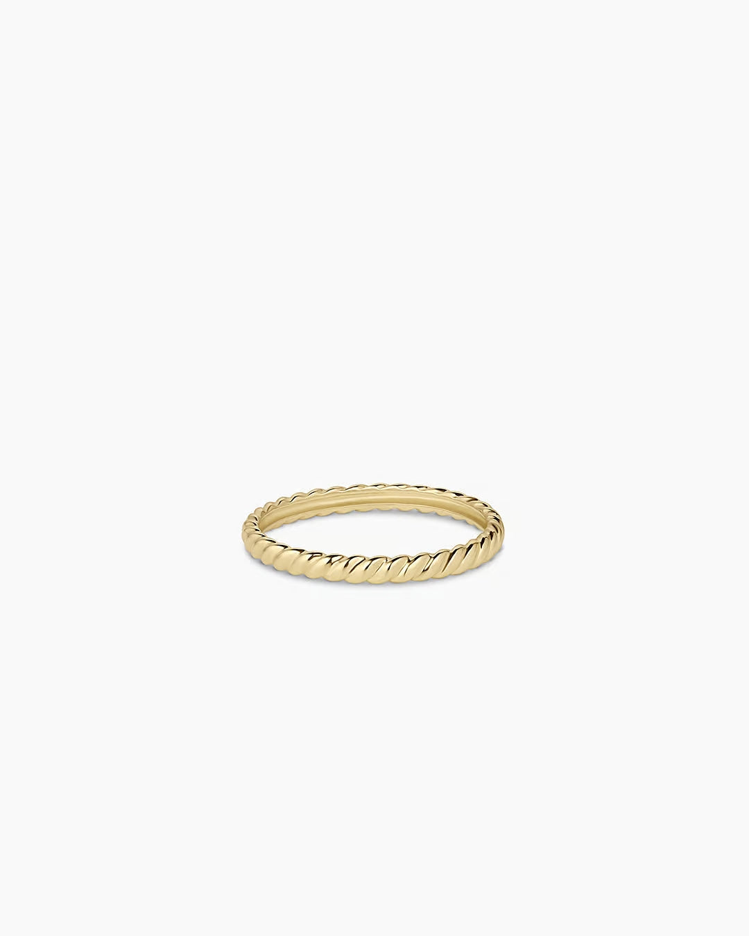 14k Gold Crew Ring