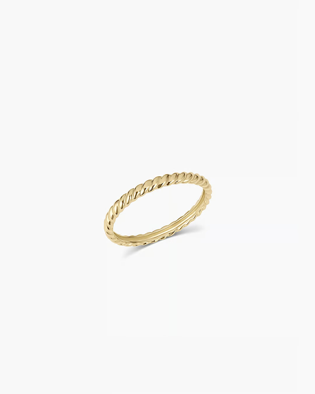 14k Gold Crew Ring