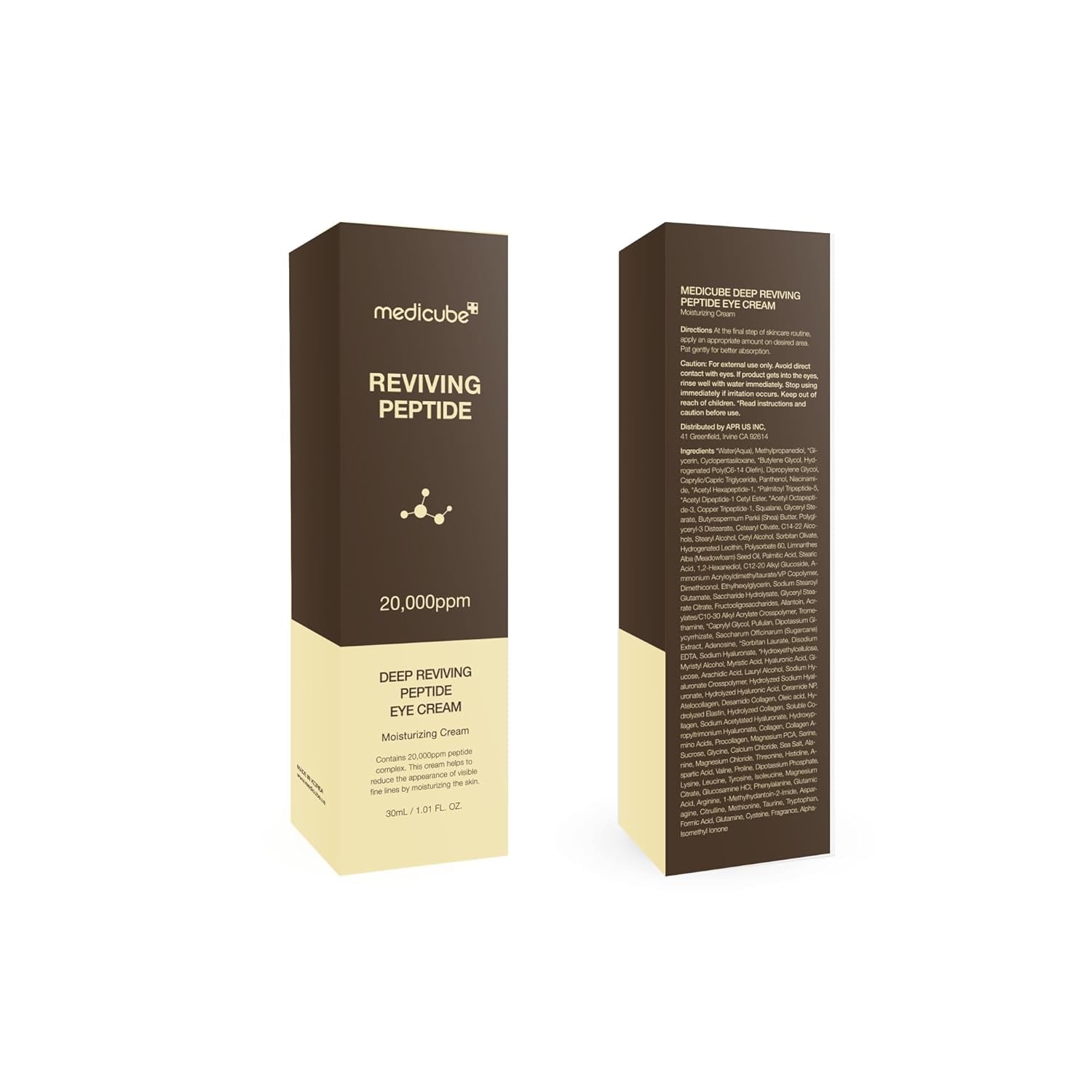Eye Treatment Serum with Multi Peptides, Niacinamide & Squalane 