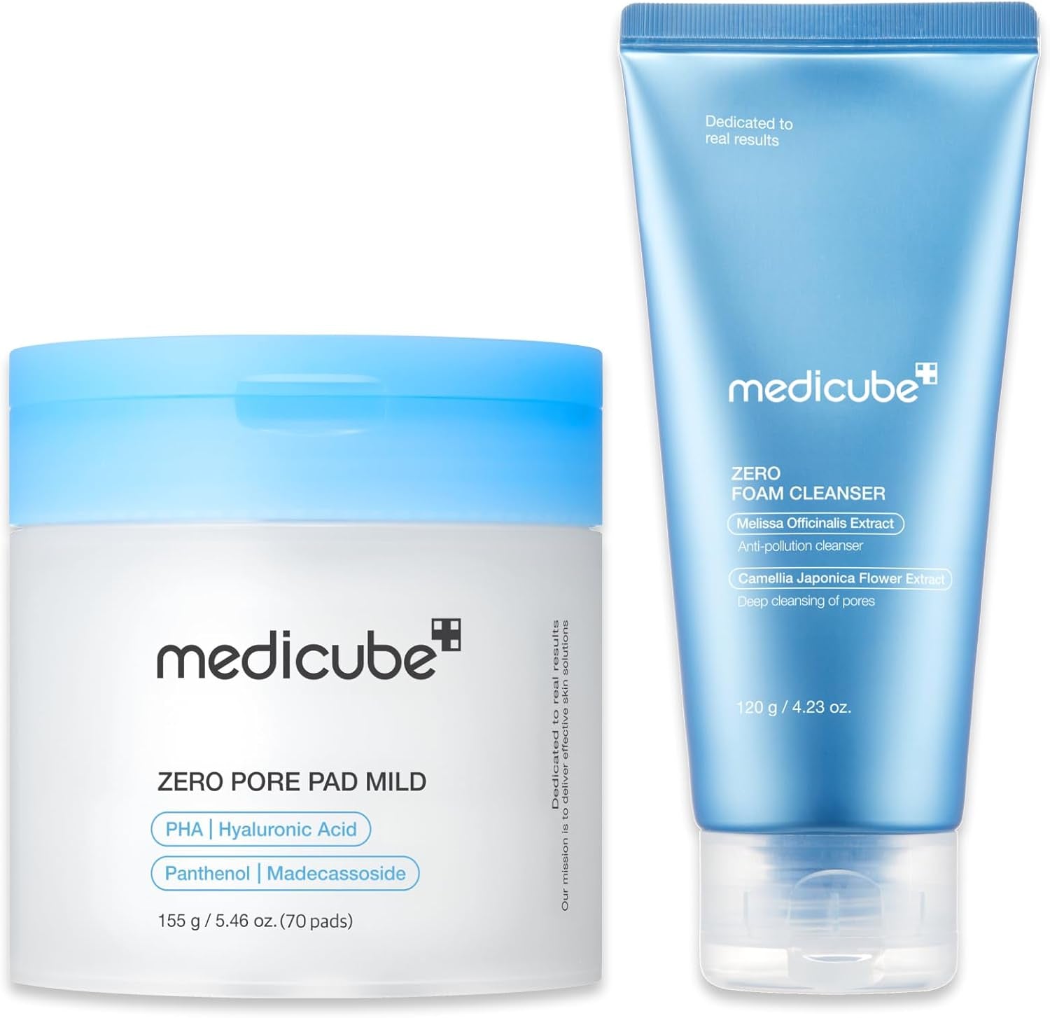 Zero Pore Pad Mild and Zero Foam Cleanser 