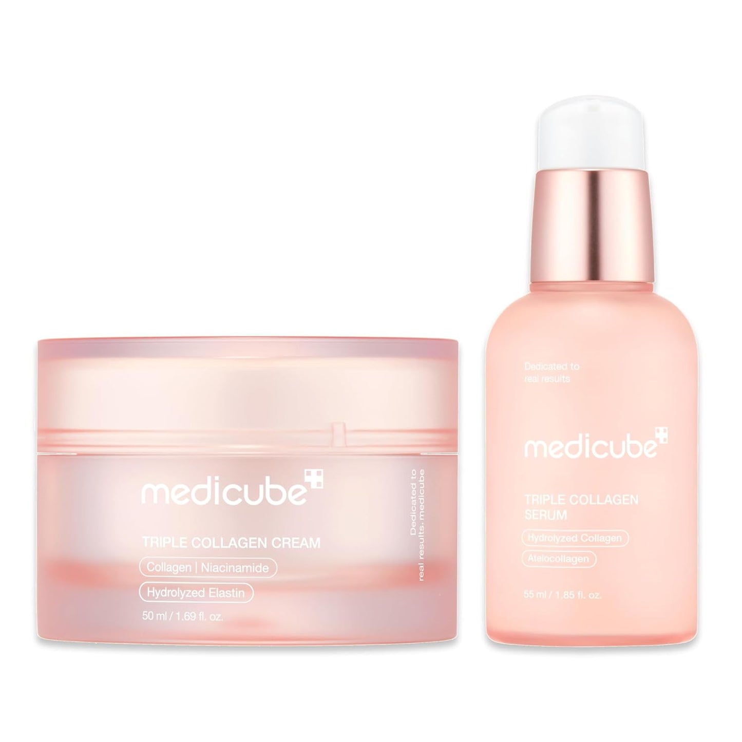 Triple Collagen Nourish and Hydrate Duo: Triple Collagen Cream and Triple Collagen Serum