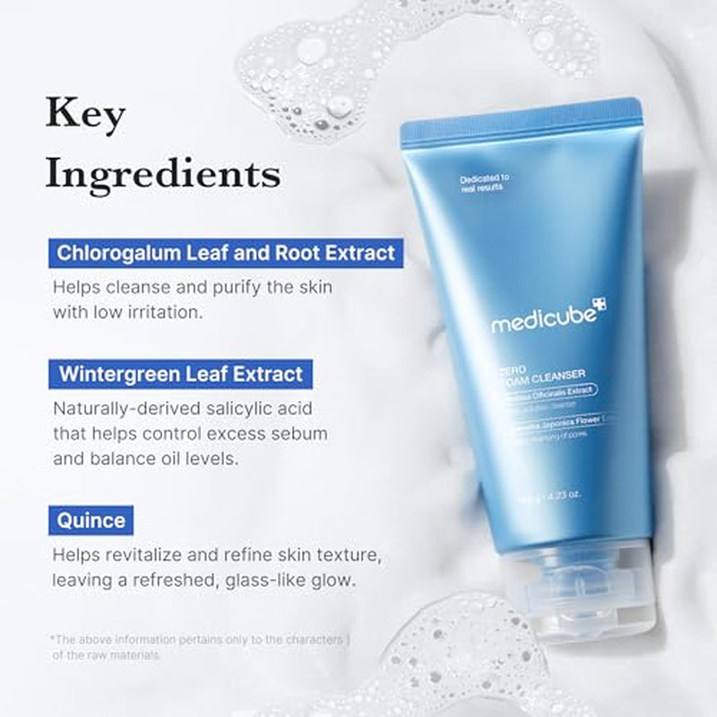 Double Cleansing Duo: Zero Pore Blackhead Cleansing Oil and Zero Foam Cleanser
