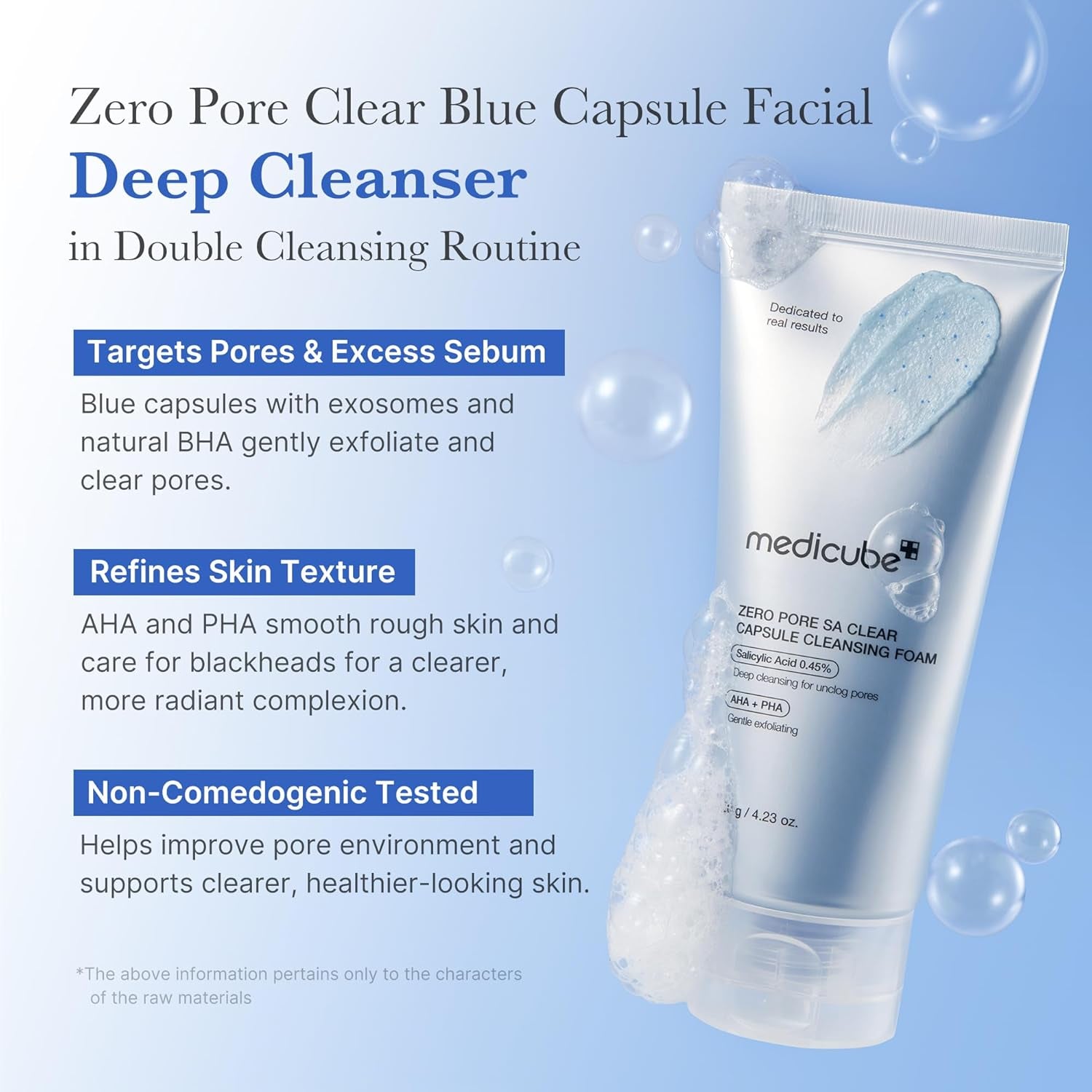 Capsule Foam Cleanser Trio: Zero Pore, Kojic Acid Turmeric, and PDRN Capsule Foam Cleanser 