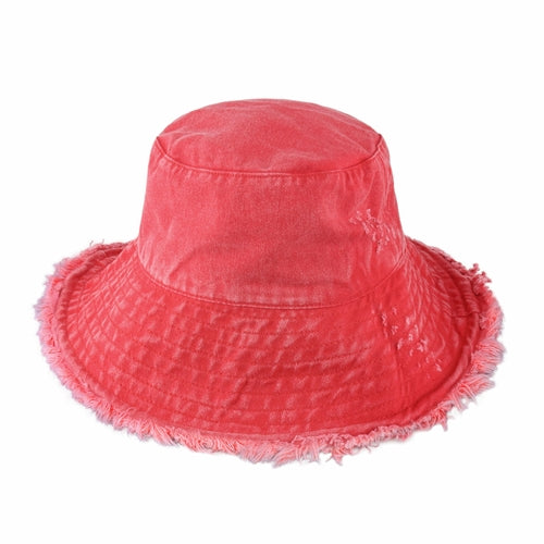 Frayed Bucket Hat