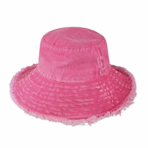 Frayed Bucket Hat