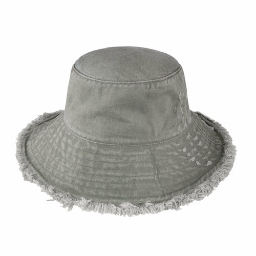 Frayed Bucket Hat