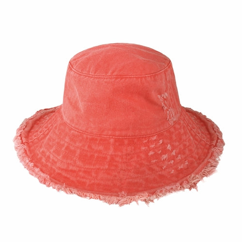 Frayed Bucket Hat