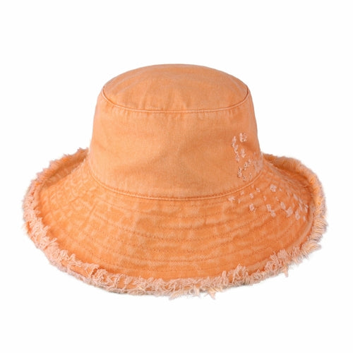 Frayed Bucket Hat