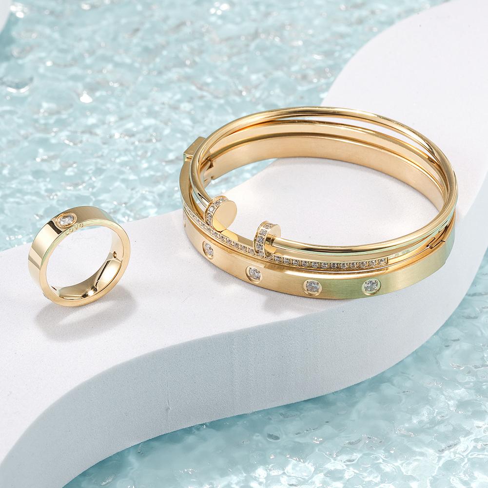 Bangle Ring Set