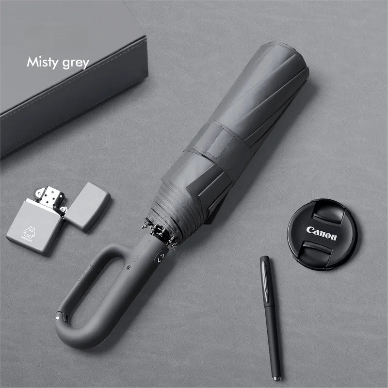 Heavy-Duty Automatic Umbrella with UV Protection - Windproof, Portable & Stylish for All Weather!