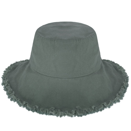 Frayed Bucket Hat