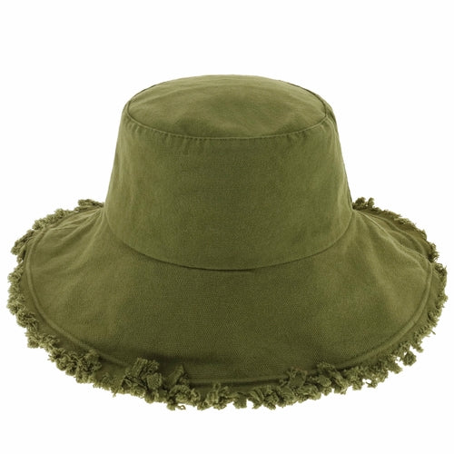 Frayed Bucket Hat