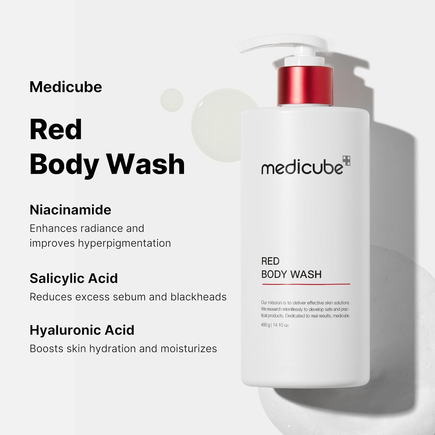 Peeling Shot Body Spray Cleanser + Red Body Wash